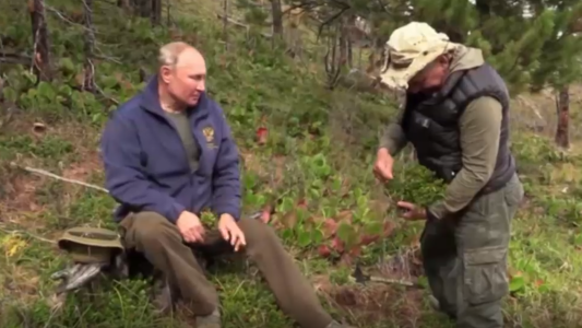 El cumpleaños siberiano del presidente ruso