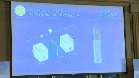 Nobel de Química para los creadores de las baterías de litio