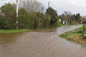 Por la tormenta desbordaron los ríos Luján, Arrecifes y Areco