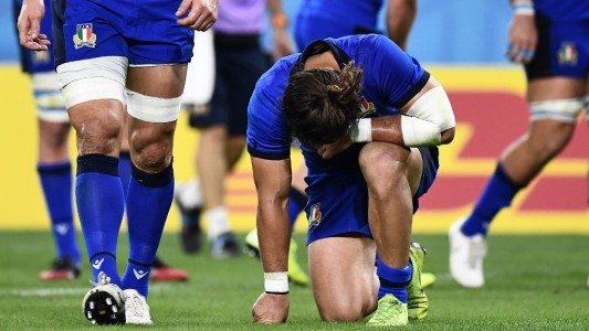 Mundial de Rugby: Italia quedó eliminada en el "escritorio" por la llegada de un tifón