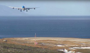 Video: así aterriza un avión con viento cruzado en Ushuaia