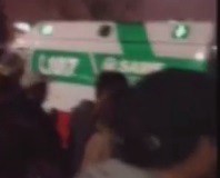 Al menos 21 heridos por el choque de un colectivo y un auto en Bajo Flores