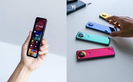 Nuevo smartphone con forma de control remoto