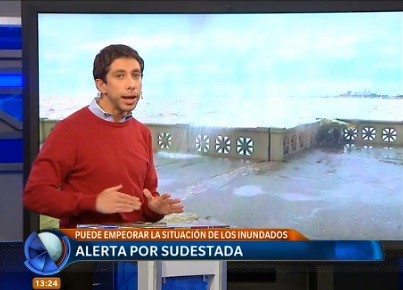 Alerta por sudestada