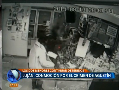 Conmoción en Luján: otra cámara muestra el crimen de Agustín