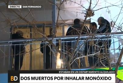 Murió un matrimonio por inhalar monóxido de carbono
