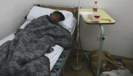 El perro que acompaña a su dueño en el hospital