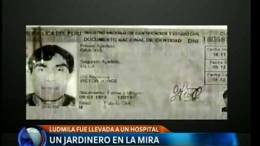 Detuvieron a un jardinero, que habría seducido a Ludmila