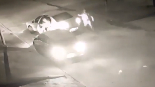 Desesperado escape de un robo en Isidro Casanova