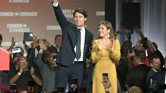Trudeau gana un segundo mandato en Canadá pero sin mayoría absoluta