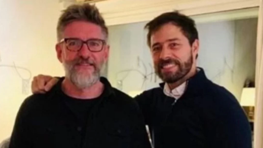 La divertida remera que comparten Luis Novaresio y su novio