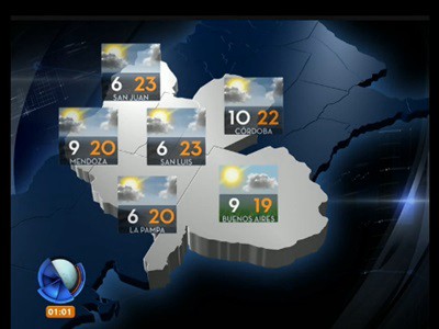 Máxima de hoy, 19 grados y seguirá en aumento para un buen fin de semana