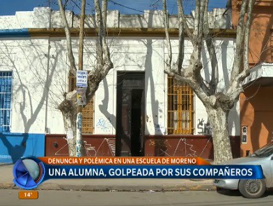 Brutal golpiza a una adolescente en un colegio de Moreno