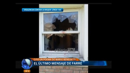 Crimen del country: cuál fue el último mensaje de Farré