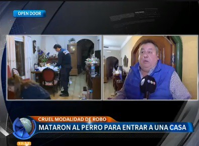 Mataron al perro para entrar a robar