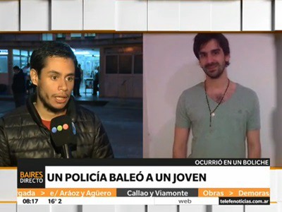 Operan por segunda vez al joven baleado por un policía