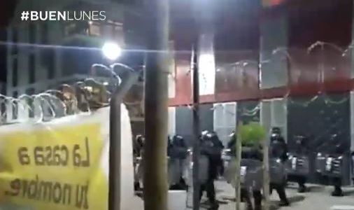 La Policía evitó un intento de toma de viviendas nuevas de el Barrio 31