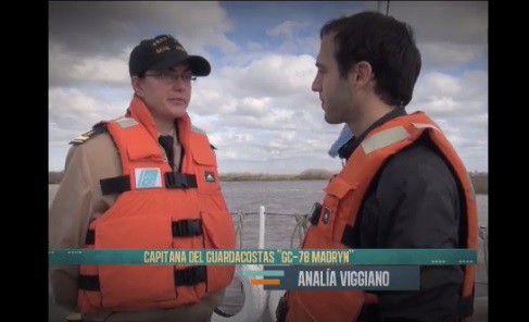 Exclusivo web 30 segundos: La primera capitana de la Prefectura