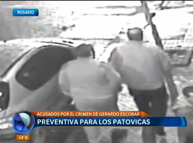 Prisión preventiva para patovicas por el crimen de Gerardo Escobar