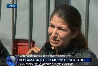 Compró un repuesto por Internet, reclamó y lo degollaron