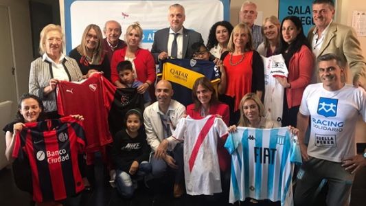 Camisetas: los clubes de fútbol se unieron por los chicos del Hospital Garrahan