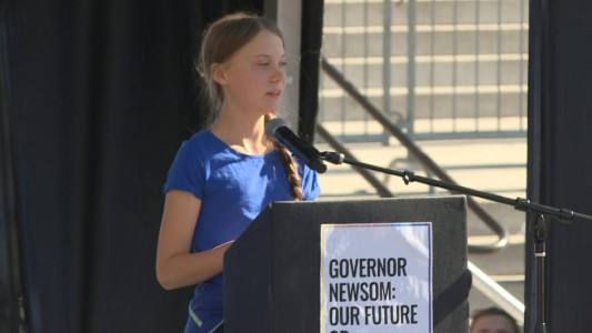 Greta Thunberg asegura que los incendios en California son ejemplo del cambio climático