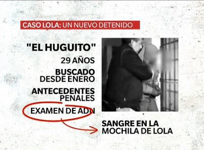 Caso Lola: ¿Quién es "El Huguito", detenido ayer?