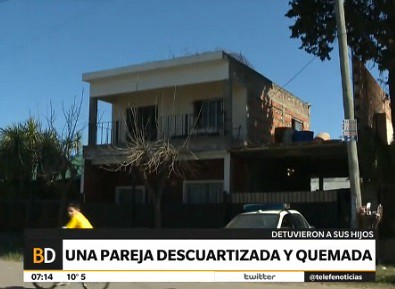 Macabro: encontraron descuartizada a una pareja y detuvieron a sus hijastros