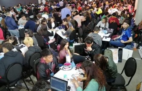 Más de 700 estudiantes compitieron en las Olimpíadas Nacionales de Electromecánica