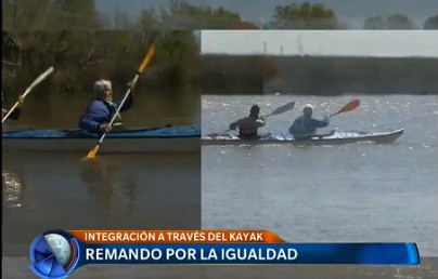 Kayak inclusivo: remando por la igualdad