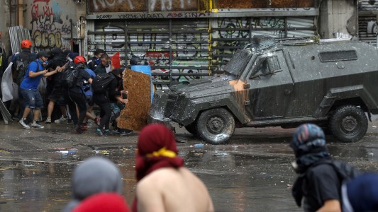 Chile: nuevos incidentes en el marco de protestas pacíficas