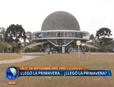 El Día de la Primavera llegó con frío y lluvia