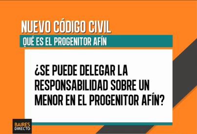 Progenitor afín: derechos y obligaciones