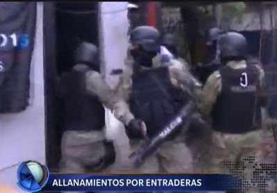Desbaratan banda luego de 15 allanamientos en Quilmes