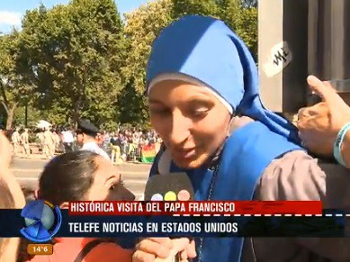 Telefe Noticias en Estados Unidos: histórica visita del papa Francisco