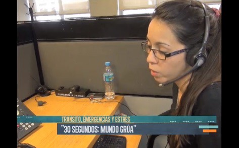 #ExclusivoWeb 30 segundos Grúas: cómo funciona el call center del auxilio automotor