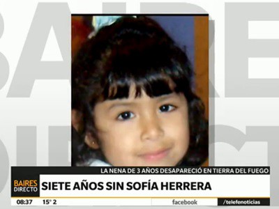Siete años de la desaparición de Sofía Herrera