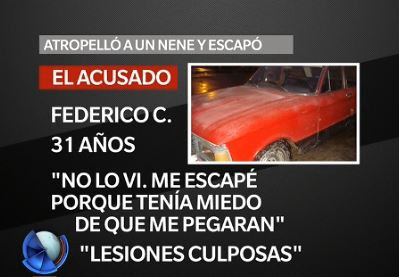 Infografía: Atropelló a un nene y huyó