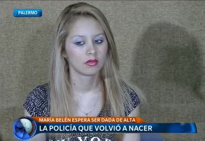 La policía que volvió a nacer: "Me salvó la fe"