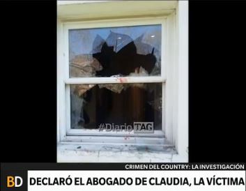Declaró el abogado de Claudia Schaefer: "Vi sangre por todos lados"