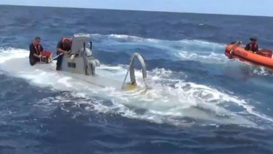 Interceptaron en España el primer narcosubmarino de Europa