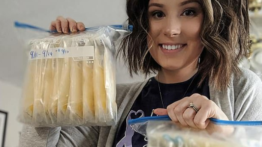 Su bebé recién nacido murió y decidió donar su leche materna