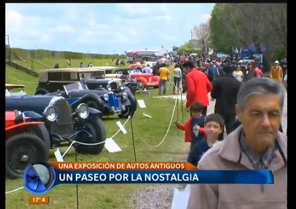 Un paseo por la nostalgia: exposición de autos antiguos en San Isidro