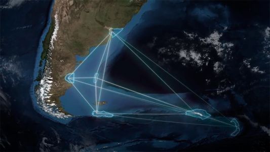 Comparan el fondo marino en el límite de la zona económica Argentina con la deforestación en el Amazonas