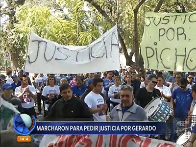 Marcha en Rosario para pedir justicia por Gerardo Escobar