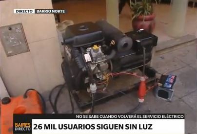 Ahora son 26 mil los usuarios sin luz