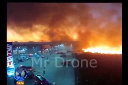 Video: incendio en Cariló
