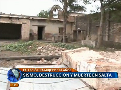 "El Galpón", en Salta, despierta después del sismo