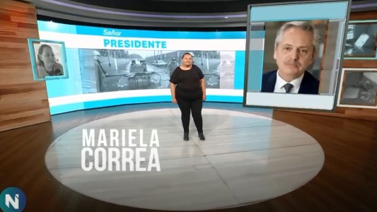 "Señor Presidente": el pedido de alguien que perdió todo por las inundaciones