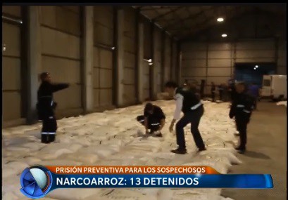 Narcoarroz: 13 detenidos